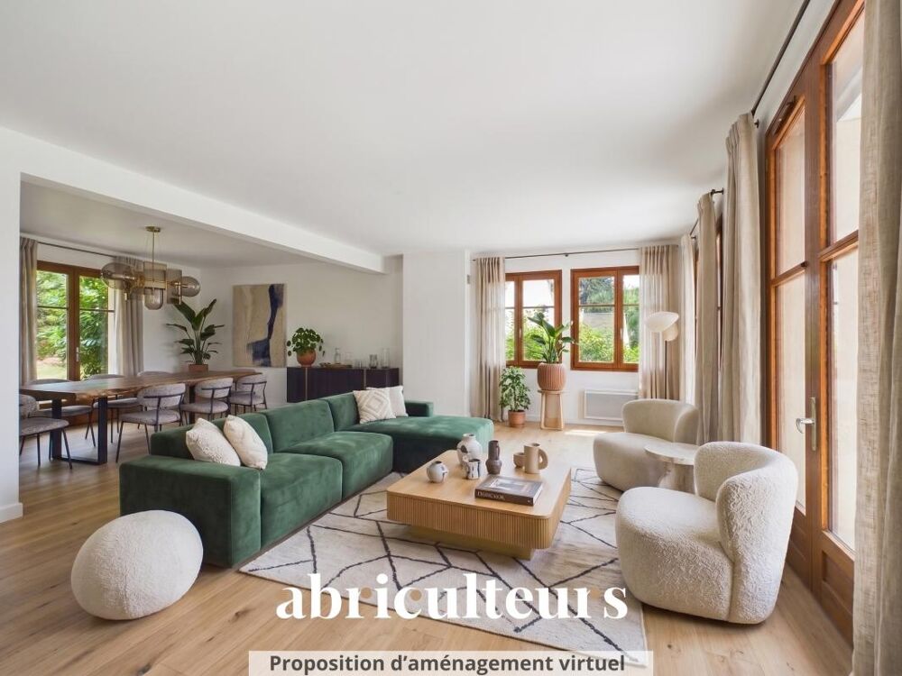 Maison familiale lumineuse avec grand jardin, terrasse et 5 chambres à Saint-Leu-la-Forêt (95320)