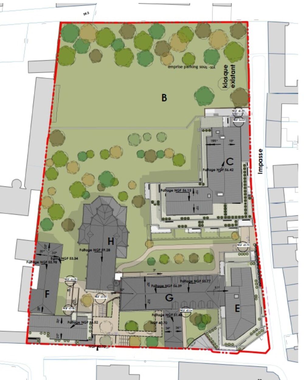 Studio neuf après réhabilitation à vendre ROUEN rive droite, surface habitable 29,75 m2 + jardin 9,85 m2