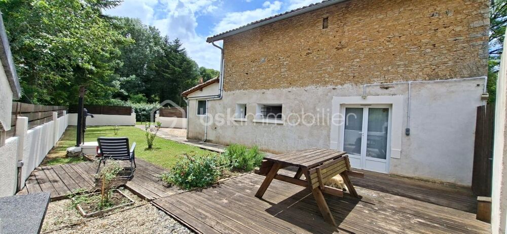 Maison 2 chambres, avec jardin, grand garage  Idéale 1er achat, artisan