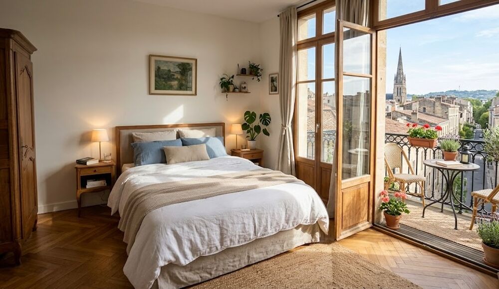 Vente Appartement *DERNIER ÉTAGE, 2pièces + BUREAU + TERRASSE Bordeaux