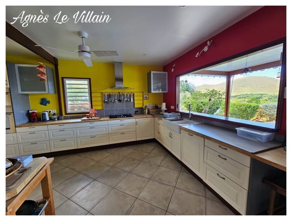 Vente Villa Villa Familiale 4 Chambres Piscine Plage à Pied Deshaies