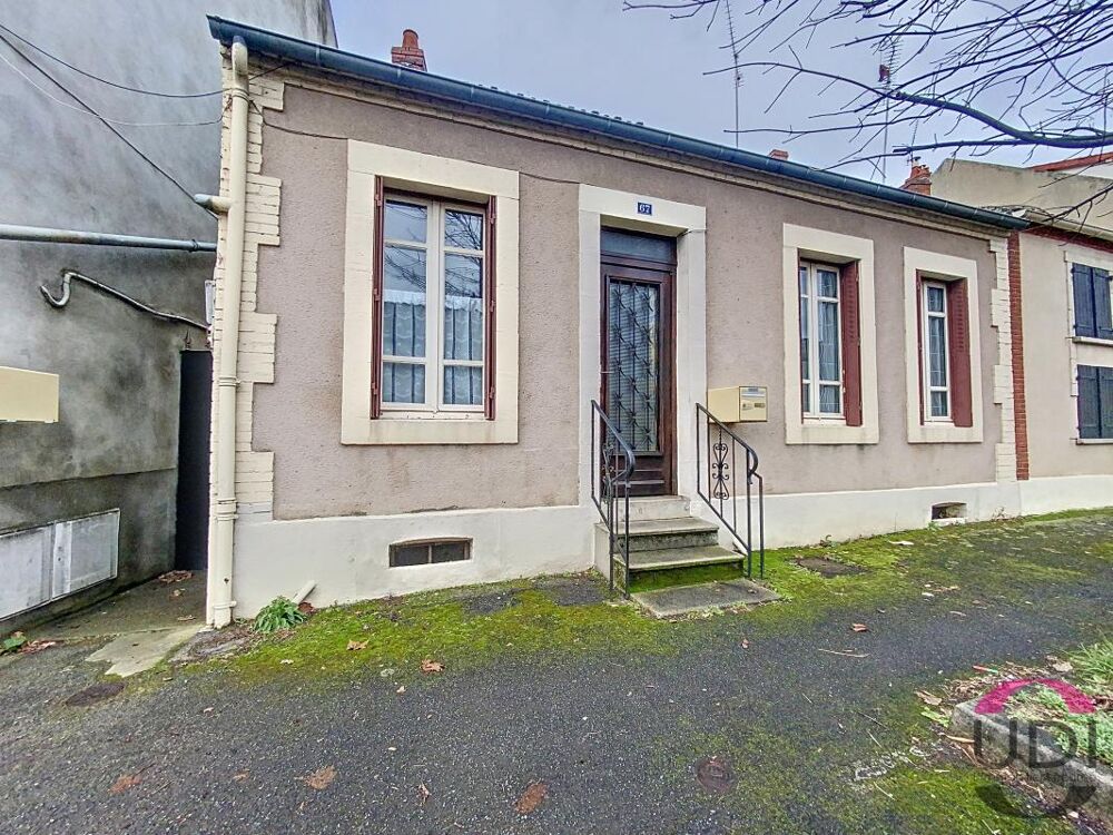 Maison de ville de 71m² avec jardin, dépendance et caves