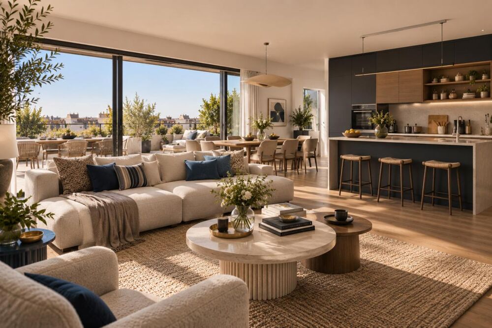 Vente Appartement L'exception aux Chartrons : un duplex T5 de 112 m² avec terrasse XXL Bordeaux