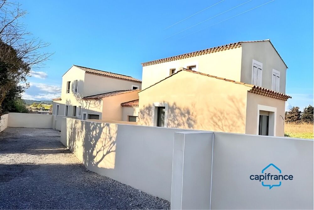 À Vendre : Maison neuve 117 m² à Vic-la-Gardiole, entre Montpellier et Sète, à quelques minutes de la plage des Aresquiers !