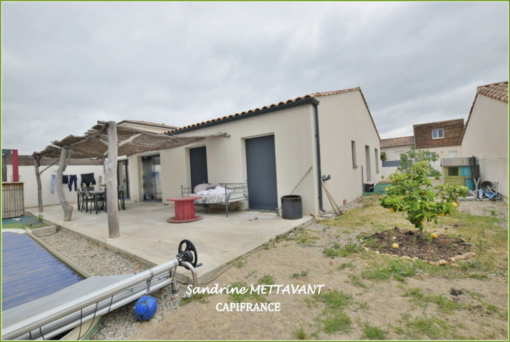 Villa contemporaine de plain pied, 6PC, à vendre SAINT THIBERY (34)