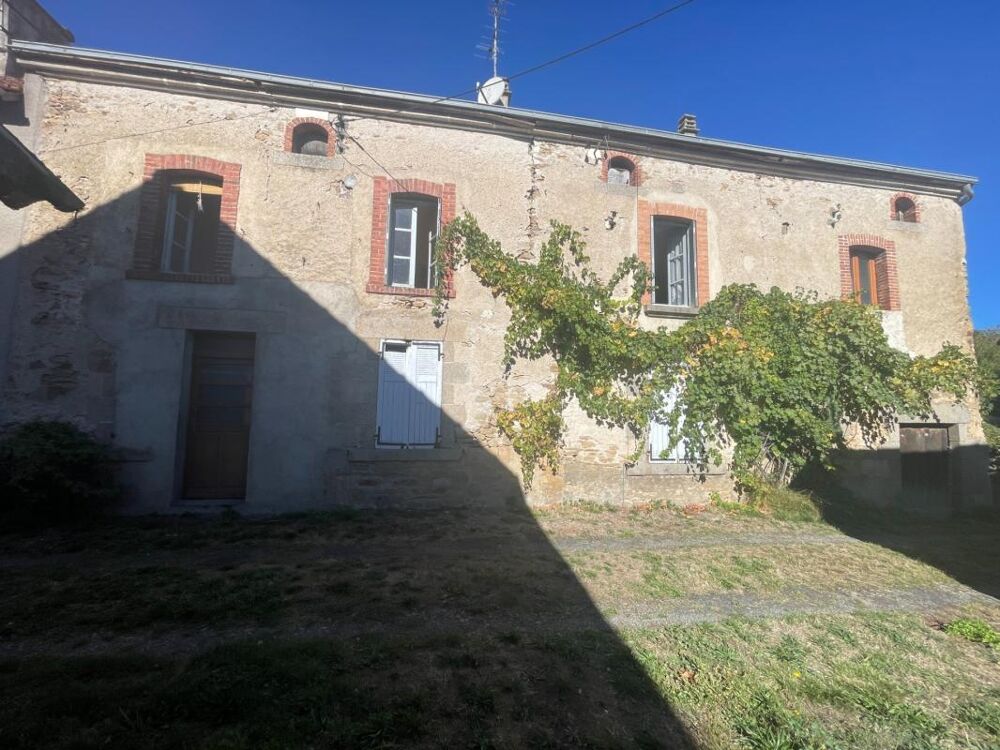Maison en pierre de 150 m2 avec grange- atelier-jardin