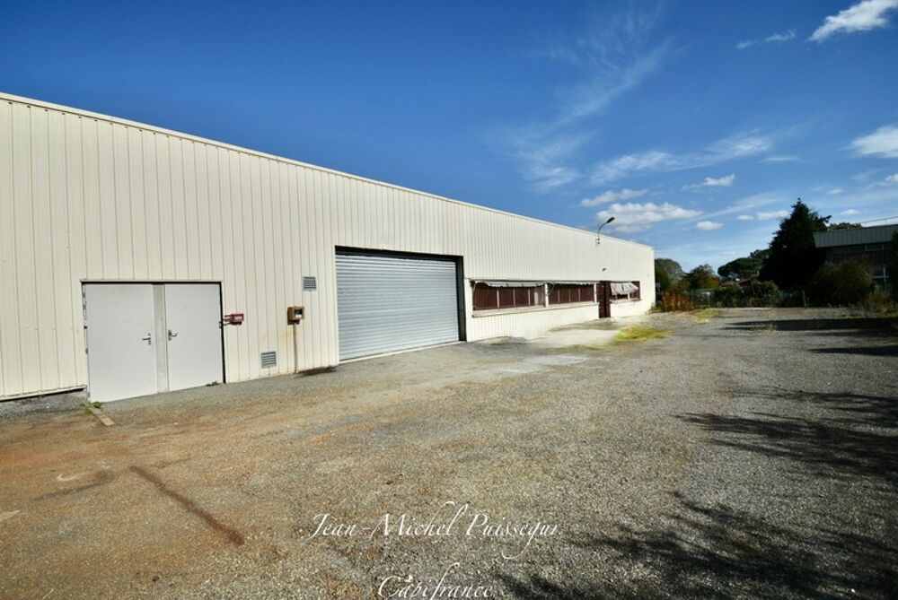   Entrepôts et Bureaux de 1300m2 à vendre SAINT GAUDENS (31), Terrain 3800m2 Saint gaudens