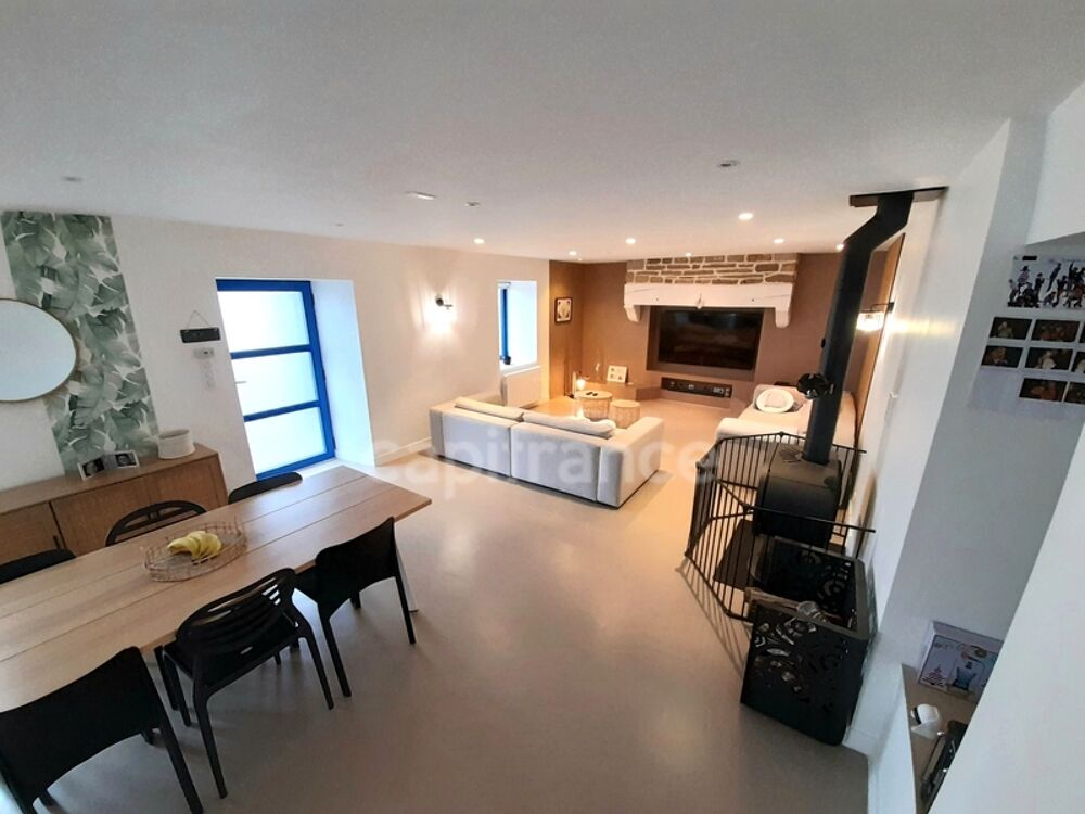 Maison à vendre 5 pièces ERGUE GABERIC (29500)- surface habitable 162.56 m2- 3 chambres - parcelle de 895 m2