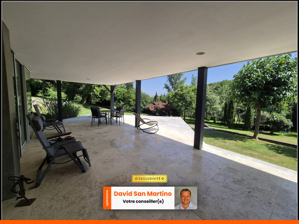 Vente Villa Propriété d'architecte contemporaine unique– Prestations haut de gamme – Cadre naturel exceptionnel – La Romieu (32480) La romieu