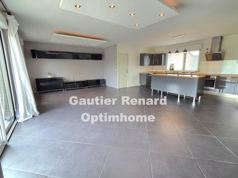 Pavillon individuel récent  Plain-pied  3 chambres  Jardin plein Sud  Bruay-sur-lEscaut