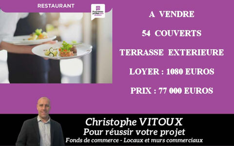 11000 CARCASSONNE - RESTAURANT 54 COUVERTS, TERRASSE 77000 11000 Carcassonne