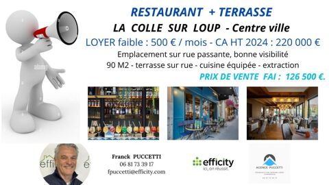 Restaurant 126500 06480 La colle sur loup