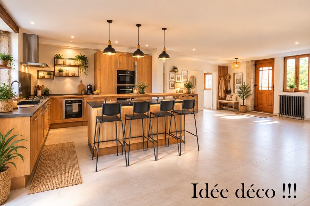 Vente Maison Ferme Rénovée à vendre 6 pièces 249m² SAINT DENIS LES BOURG (01) Bourg en bresse