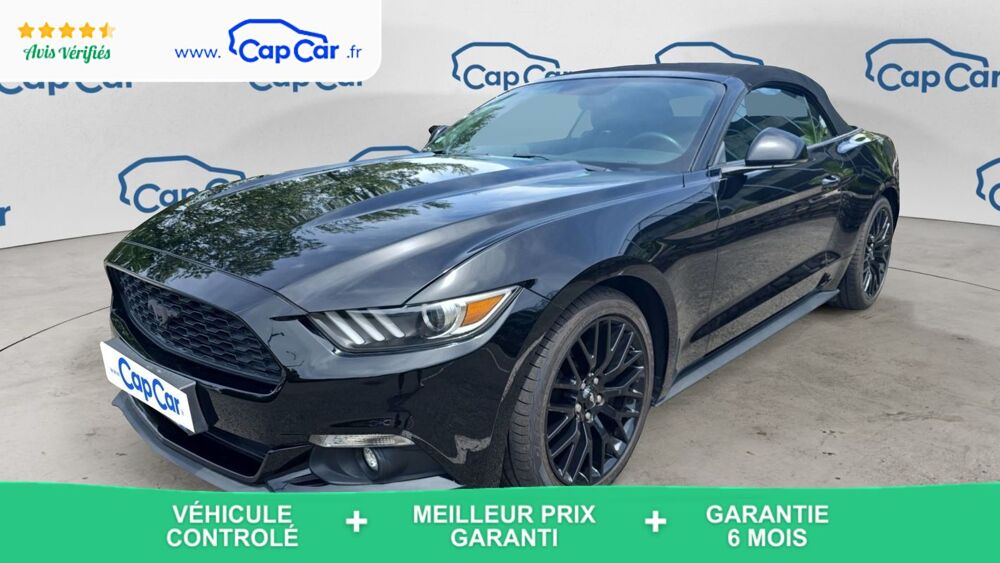 Mustang VI 2.3 Ti EcoBoost 317 Cabriolet 2016 occasion 83700 Saint Raphael