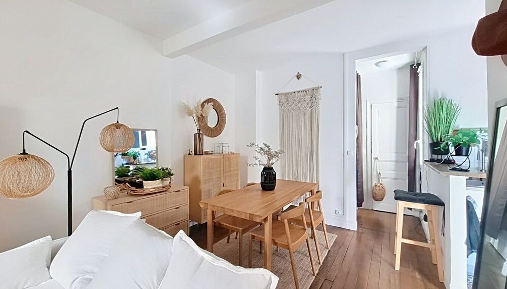 Vente Appartement 2 pièces Buttes Chaumont Laumières Paris  19 Paris 19