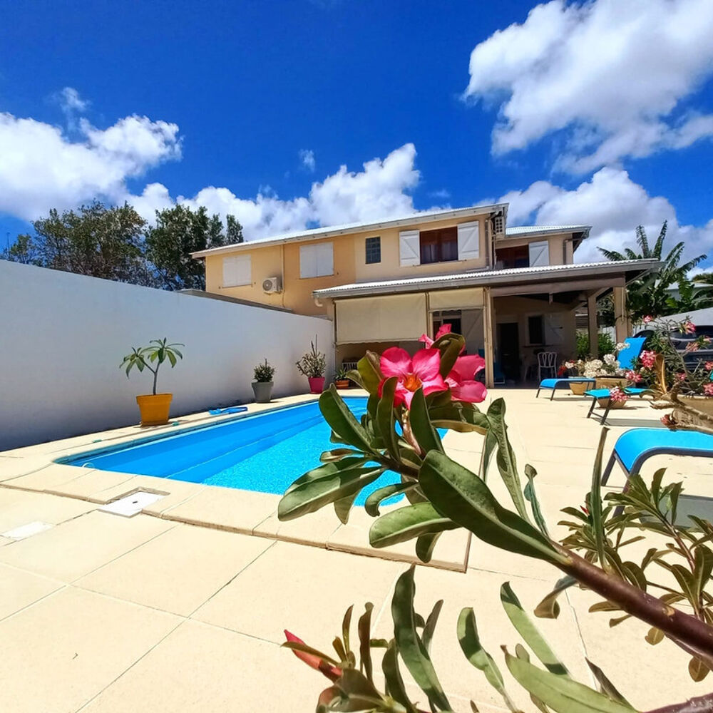 Maison 4 pièces à vendre à SAINT FRANCOIS (971) GUADELOUPE, sans travaux, piscine, calme et proximité commerces