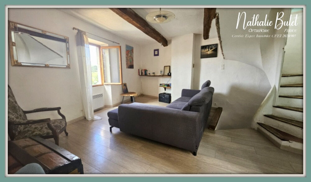 À vendre  Maison de village avec vue imprenable  Roquebrun (34360)