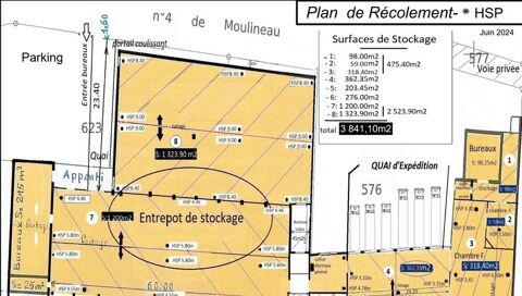  À VENDRE – ENTREPÔT LOGISTIQUE 3 841 m² AVEC QUAIS – VIRAZEIL (47) 