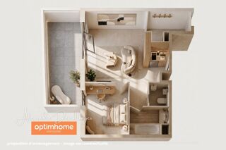  Appartement à vendre 2 pièces 43 m²