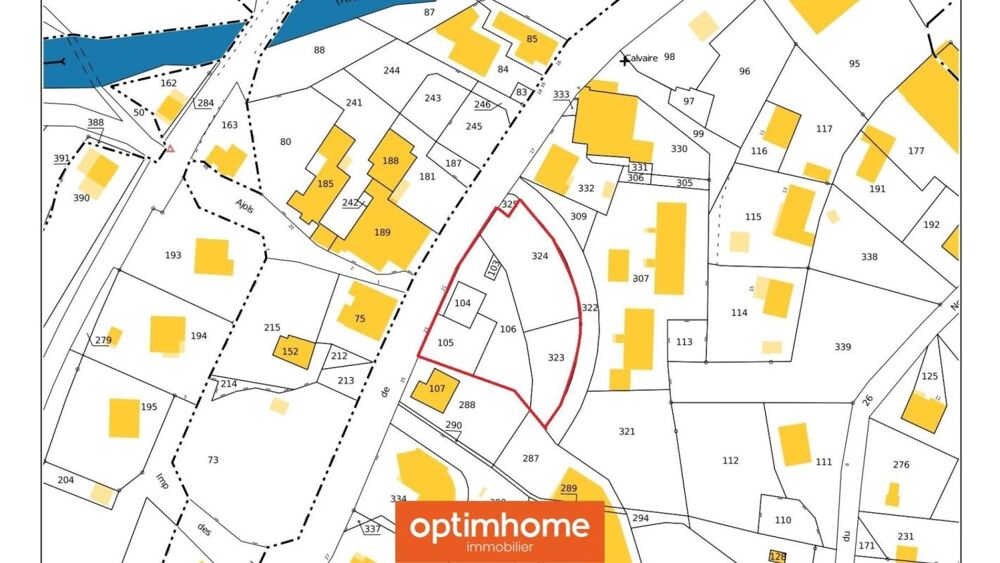 Vente Terrain SAINT-MAURICE-SUR-MOSELLE (88)– TERRAIN PROFESSIONNEL DE 2 006 m² EN EMPLACEMENT PRIVILÉGIÉ Saint maurice sur moselle
