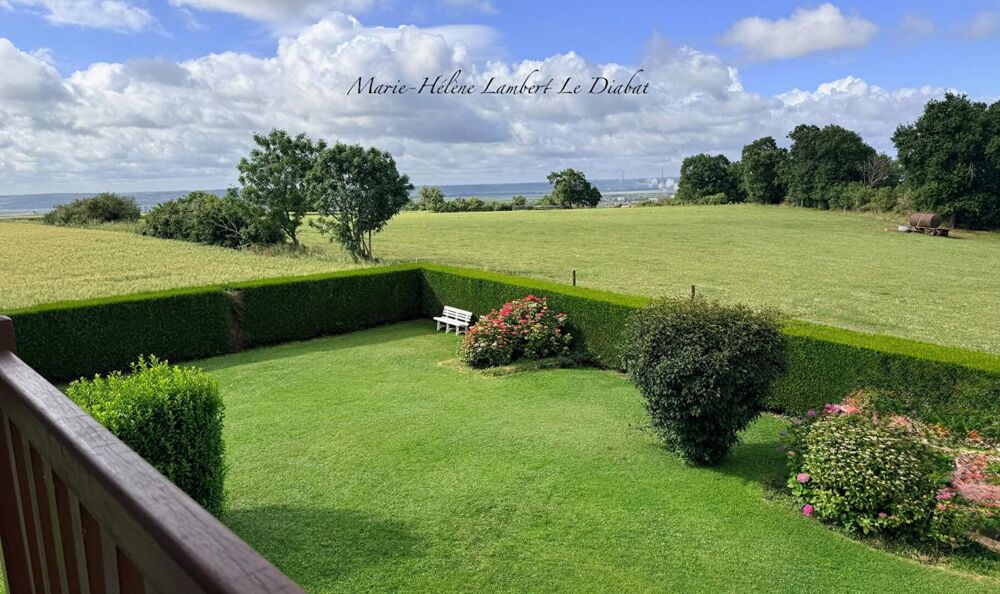 SANDOUVILLE - Maison T5 - PLAIN PIED DE VIE - SOUS-SOL COMPLET - GRAND JARDIN -