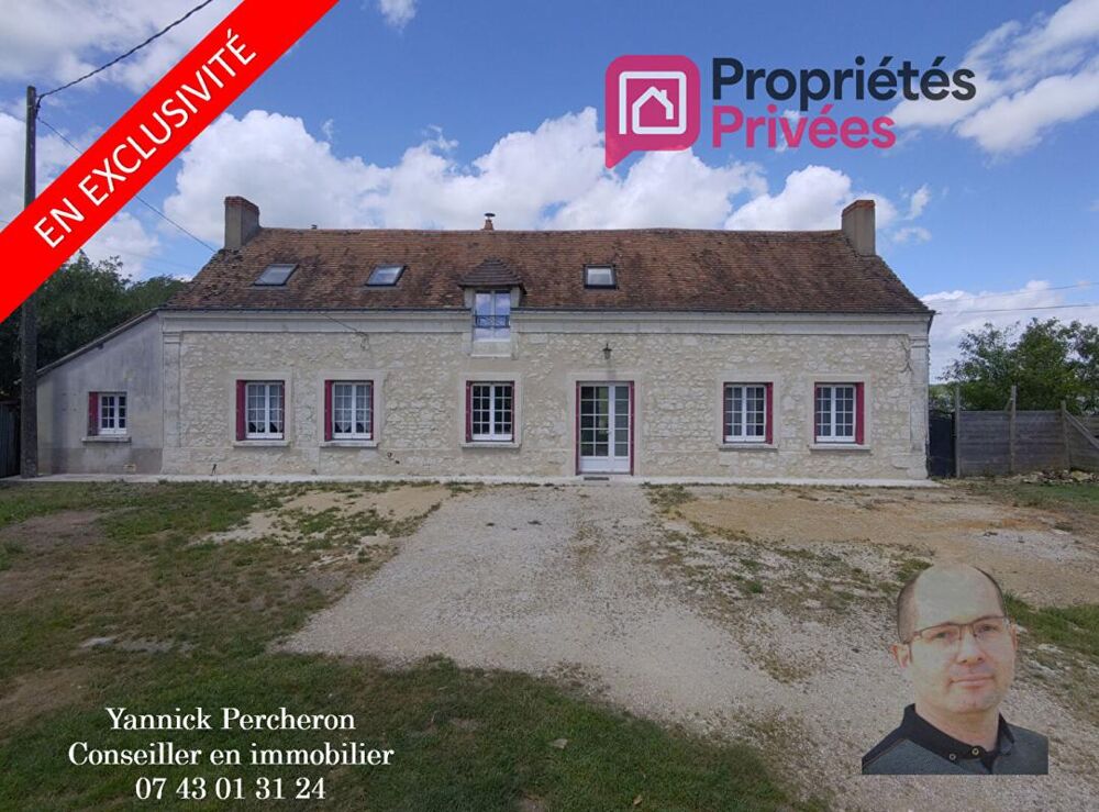 Vente Maison Belle longère familiale 4 chambres, 2 800 m² sans vis-à-vis Vernoil le fourrier