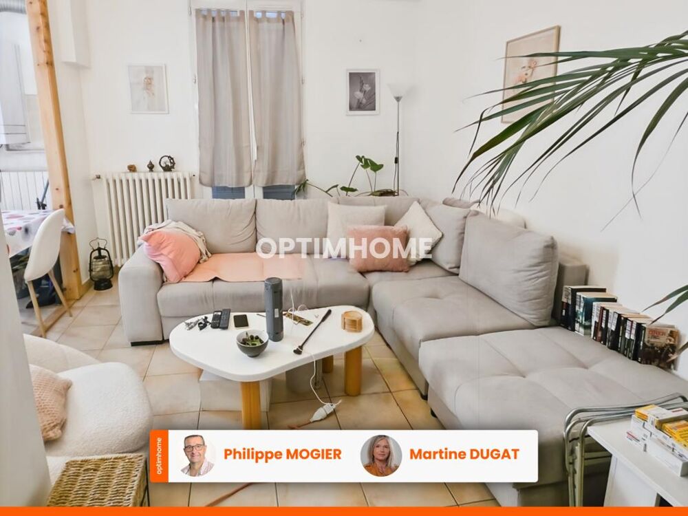 Appartement en duplex centre ville T3 de 50.76m2, au 1er étage, cave
