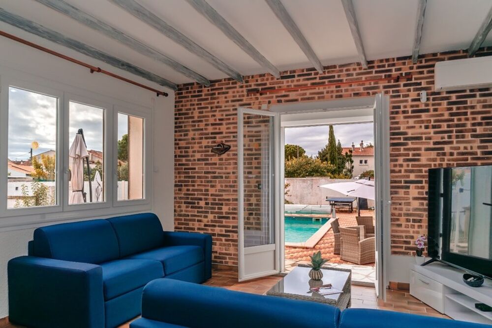 Maison à vendre 7 pièces CUXAC D'AUDE (11) Piscine chauffée