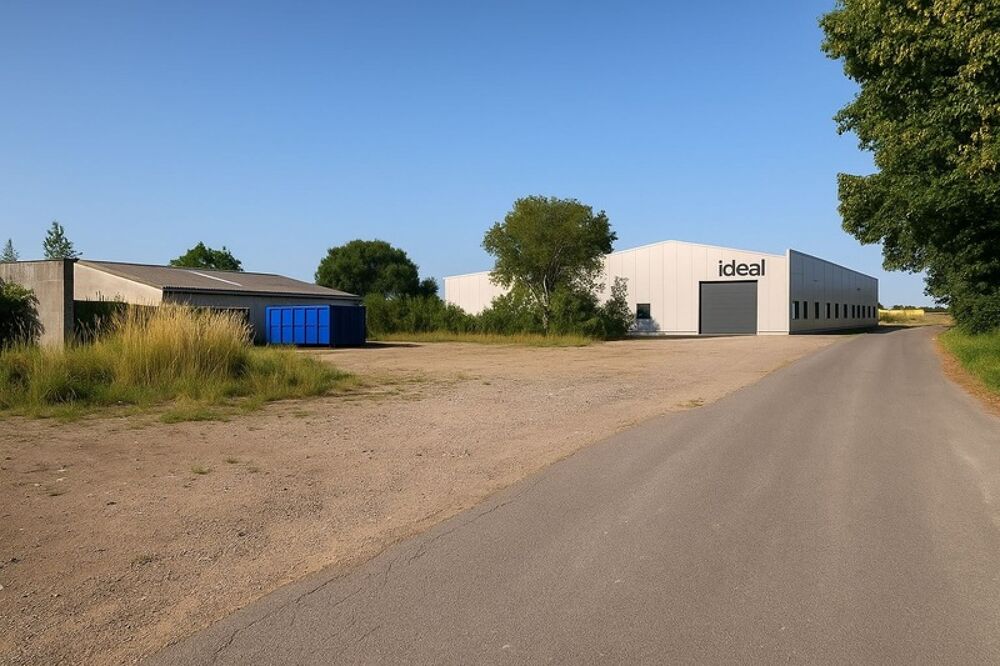   LOCAL de 1200 m2 sur une terrain de 5500m2 Cosnes et romain
