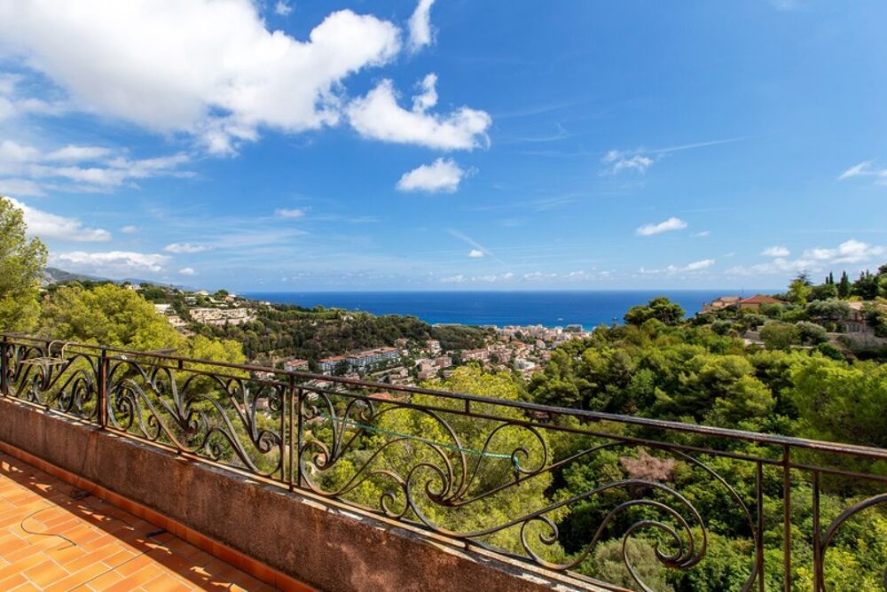 Vente Maison ROQUEBRUNE CAP MARTIN maison Vue Exceptionnelle Mer Roquebrune cap martin