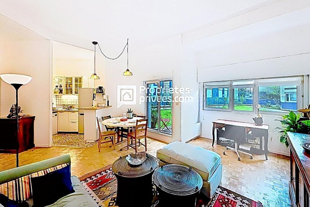 Vente Appartement 75015 PARIS  Javel - Appartement T3 avec jardin - 67.4m2 -  Proximité Beaugrenelle, Tour Eiffel, Seine Paris 15