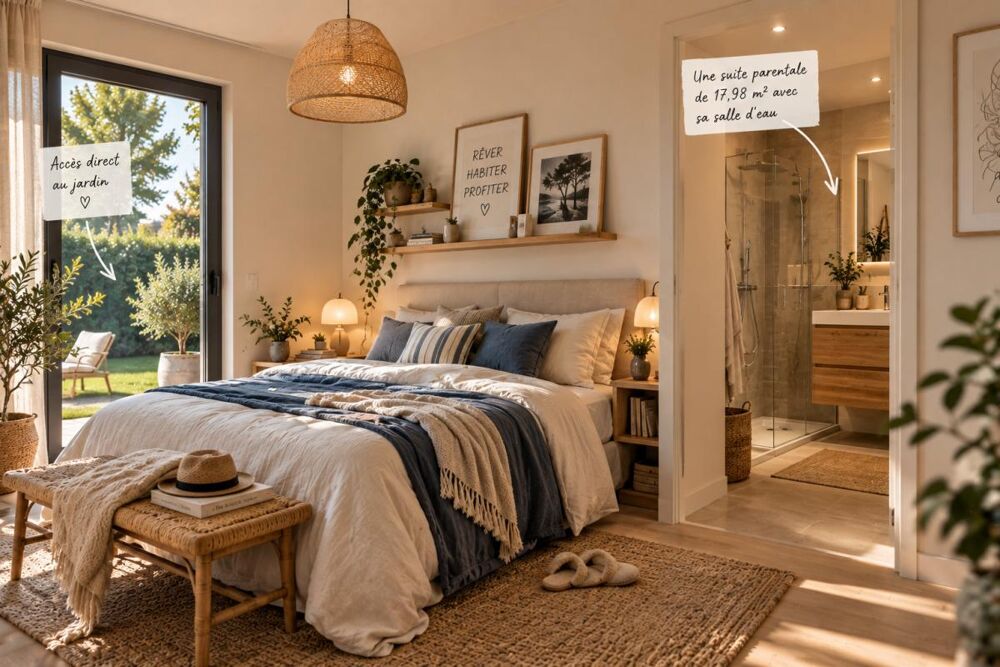T4 avec jardin de 96 m²  Un air de maison à Bordeaux Caudéran