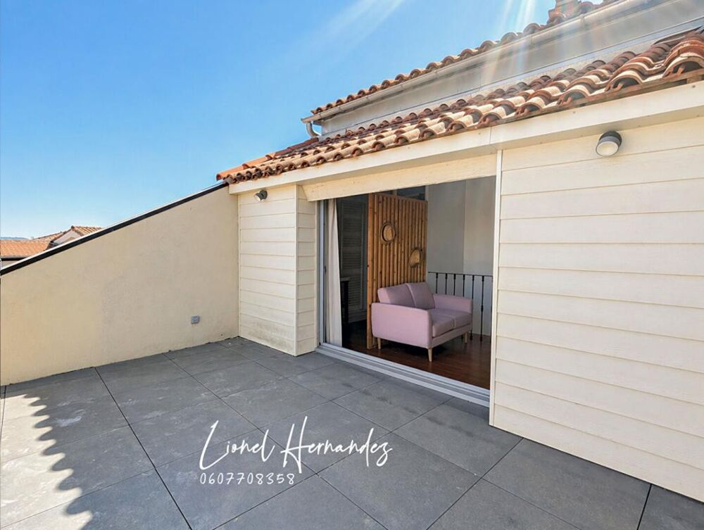 Alès, centre historique : Appartement Duplex d'exception - 125 m² - Dernier étage - Terrasse tropézienne avec vue panoramique
