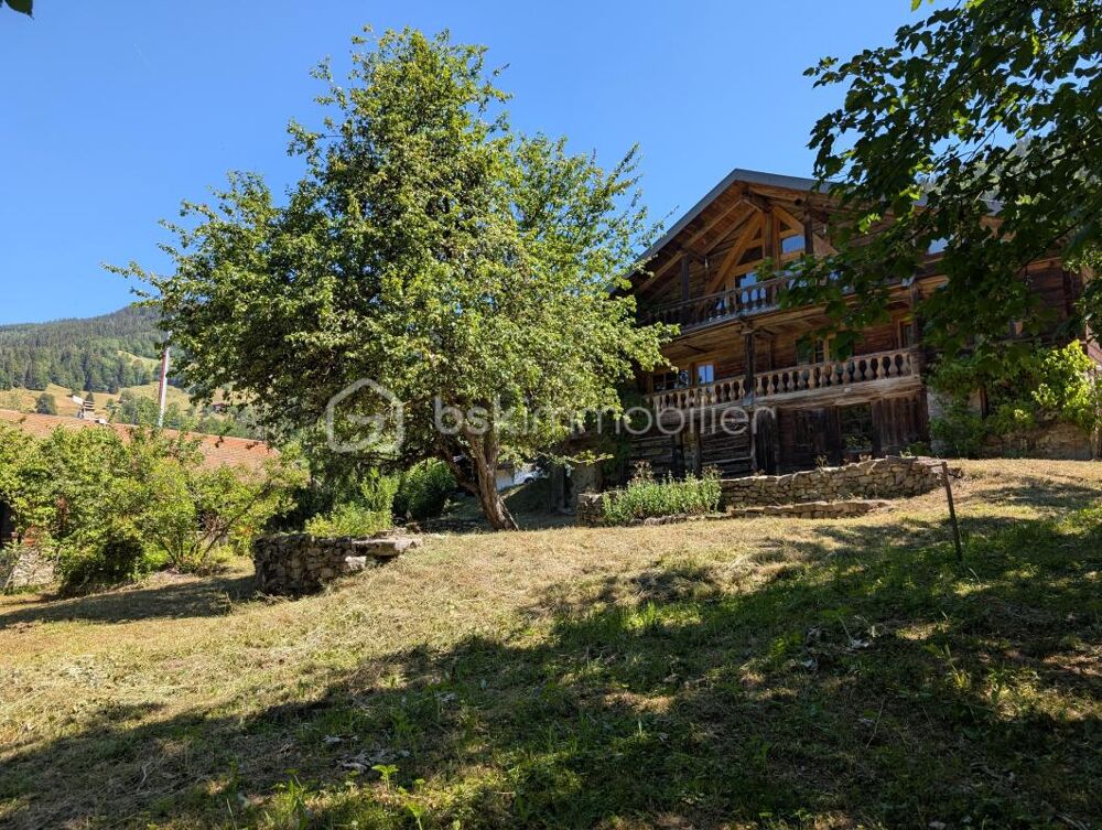 Chalet de 1798 entièrement rénové  refuge d'exception aux Aravis