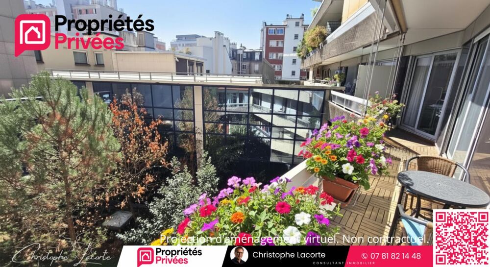 Vente Appartement Paris  15e - 3 pièce(s) 60 m2 Paris 15