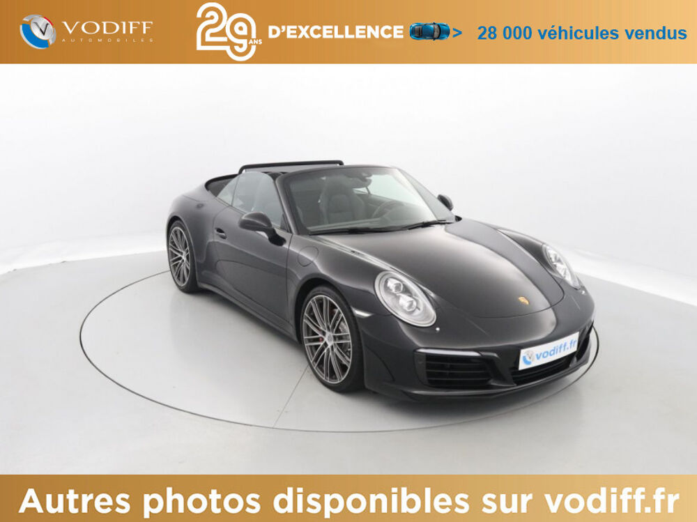 911 (991) CARRERA 4S CABRIOLET 420 CV PDK 2017 occasion 67960 Entzheim
