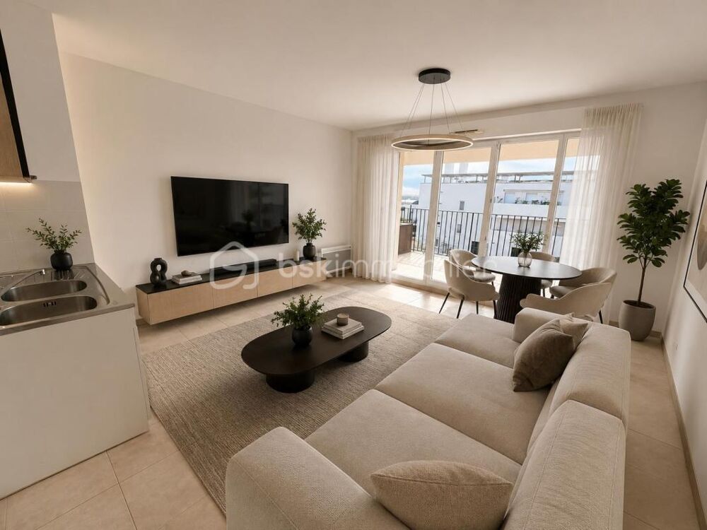 Vente Appartement À VENDRE – Appartement T2 de 41 m² avec terrasse et parking à Sète Sete
