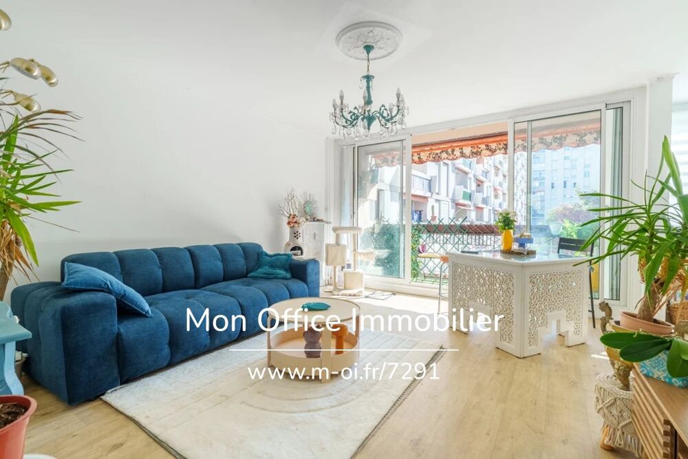 Vente Appartement Référence : 7291-MCO - Appartement 4 pièces avec terrasse au 2 ème étage avec terrasse cave  et place de parking privative Marseille 13