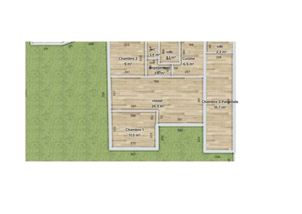 Vente Maison SAINTE CLOTILDE (97490) Maison (à rénover) T4 de 82 m² sur parcelle 263 m² Sainte clotilde