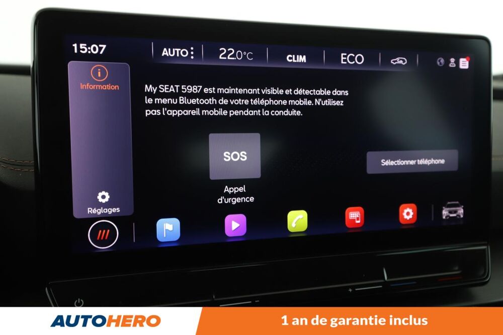 Formentor 1.4 e-Hybrid VZ DSG6 245 ch 2021 occasion 92130 Issy-les-Moulineaux