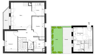  Appartement � vendre 4 pi�ces 82 m�