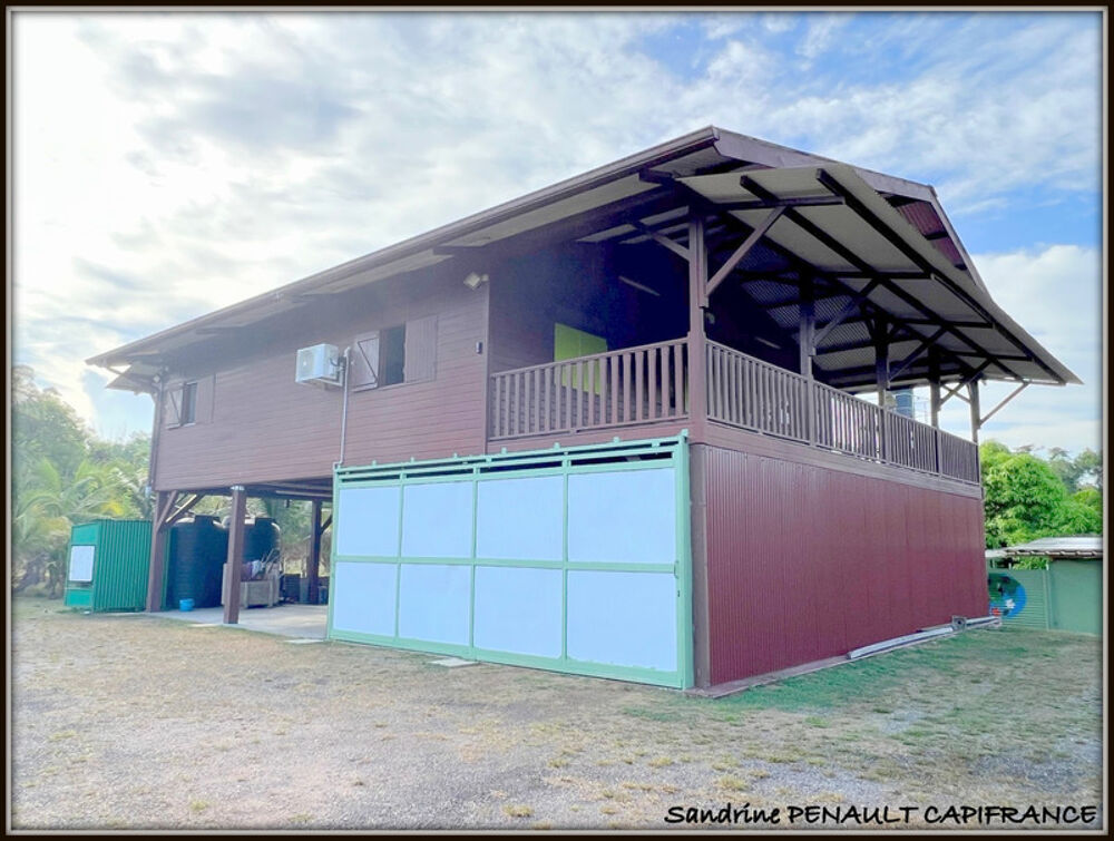 A VENDRE A KOUROU (97310 Guyane Française) UNE MAGNIFIQUE MAISON DE CAMPAGNE T4 DE 103 m² SUR UN TERRAIN DE 5000 m² - AU PRIX DE