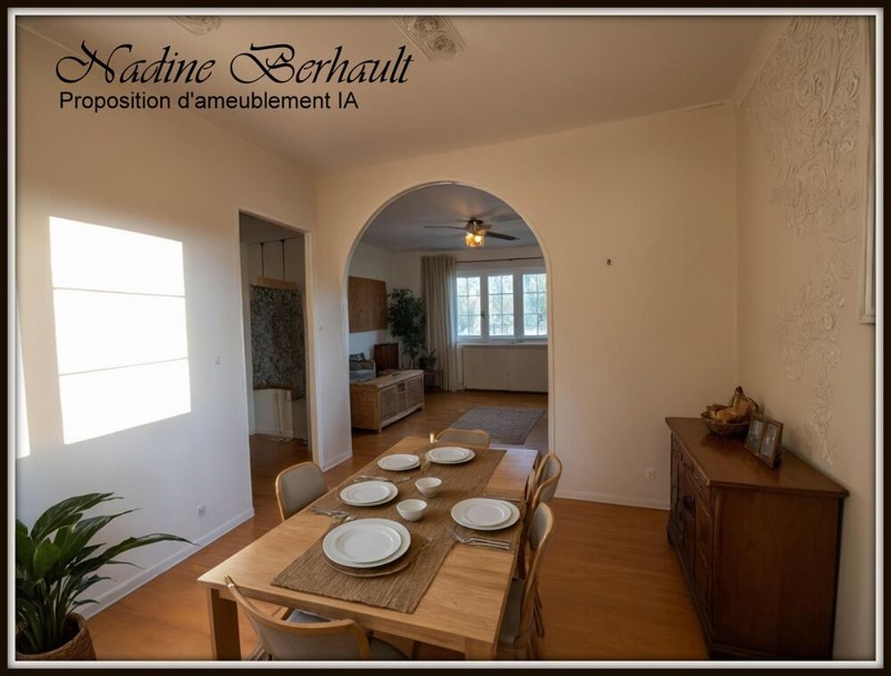 Vente Maison Maison à vendre 4 pièces  Amilly Viroy(45), sous sol complet, 2 ch en étage, salon avec cheminée, cuisine aménagée, jardin clos, Amilly