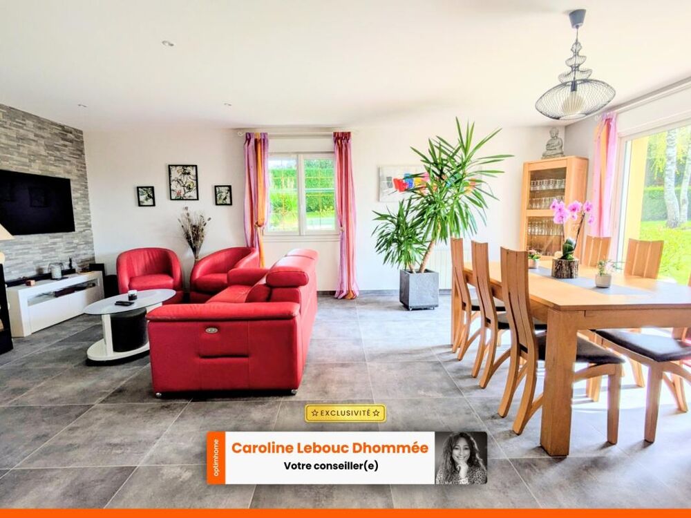 Maison contemporaine plain-pied 94 m² + sous-sol 95 m²  0 travaux