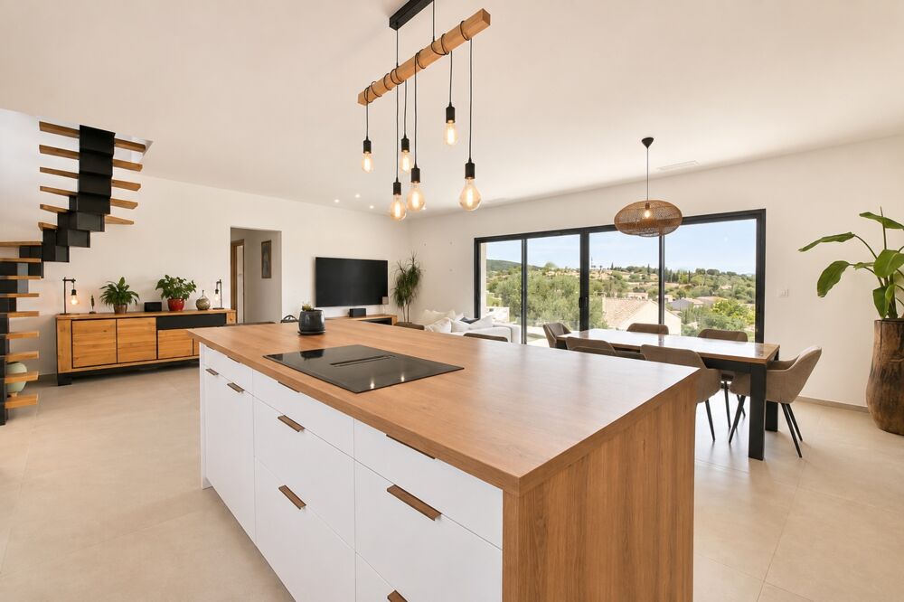 Vente Maison Villa contemporaine 196 m² – Vue exceptionnelle, piscine et 5 chambres à Neffiès Neffies