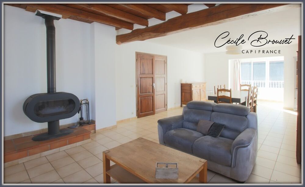 Villa 4 faces à vendre sur 1425 m2 de terrain avec garage et studio indépendant à REYNES (66)