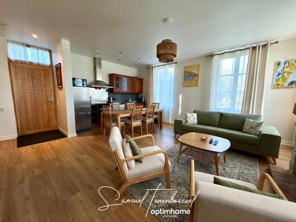 T3 de 72,5 m² en rez-de-jardin  Côte de Grâce, EQUEMAUVILLE (14600)