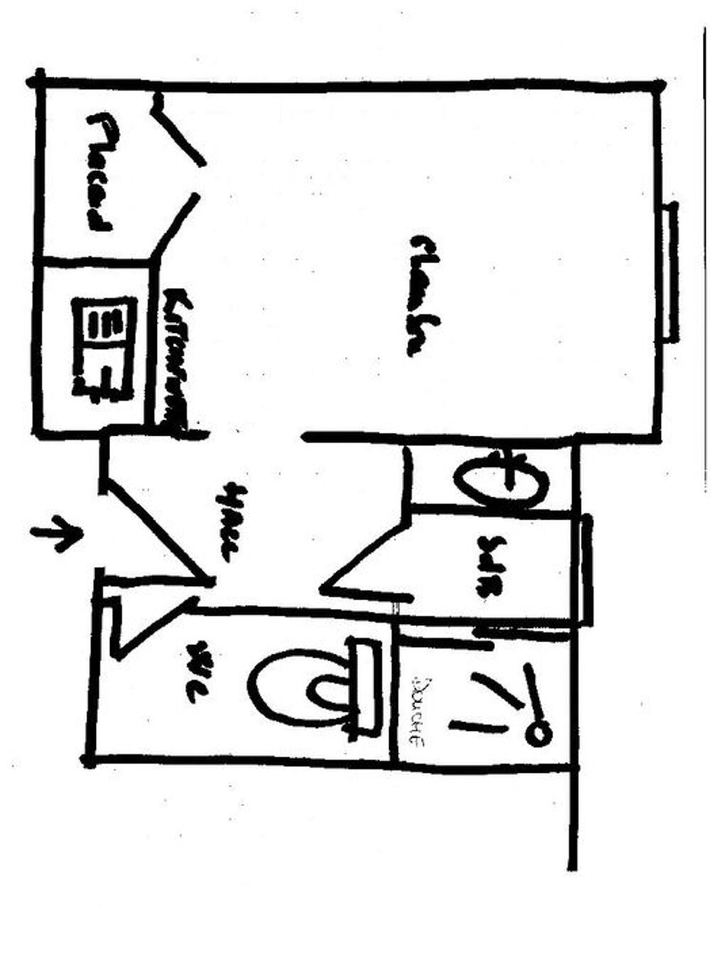 Location Appartement Studio de 16m2 à louer sur Grenoble Grenoble