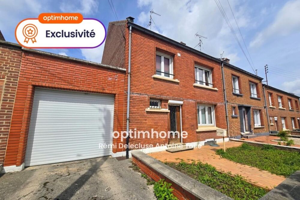 Exclusivité - Idéal investisseur - Maison GMF avec garage & jardin clos - Caudry 59540