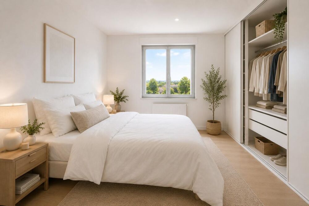 Vente Appartement T2 JASSANS-RIOTTIER 49m²  - TERRASSE -  GRAND SÉJOUR OUVERT Jassans riottier